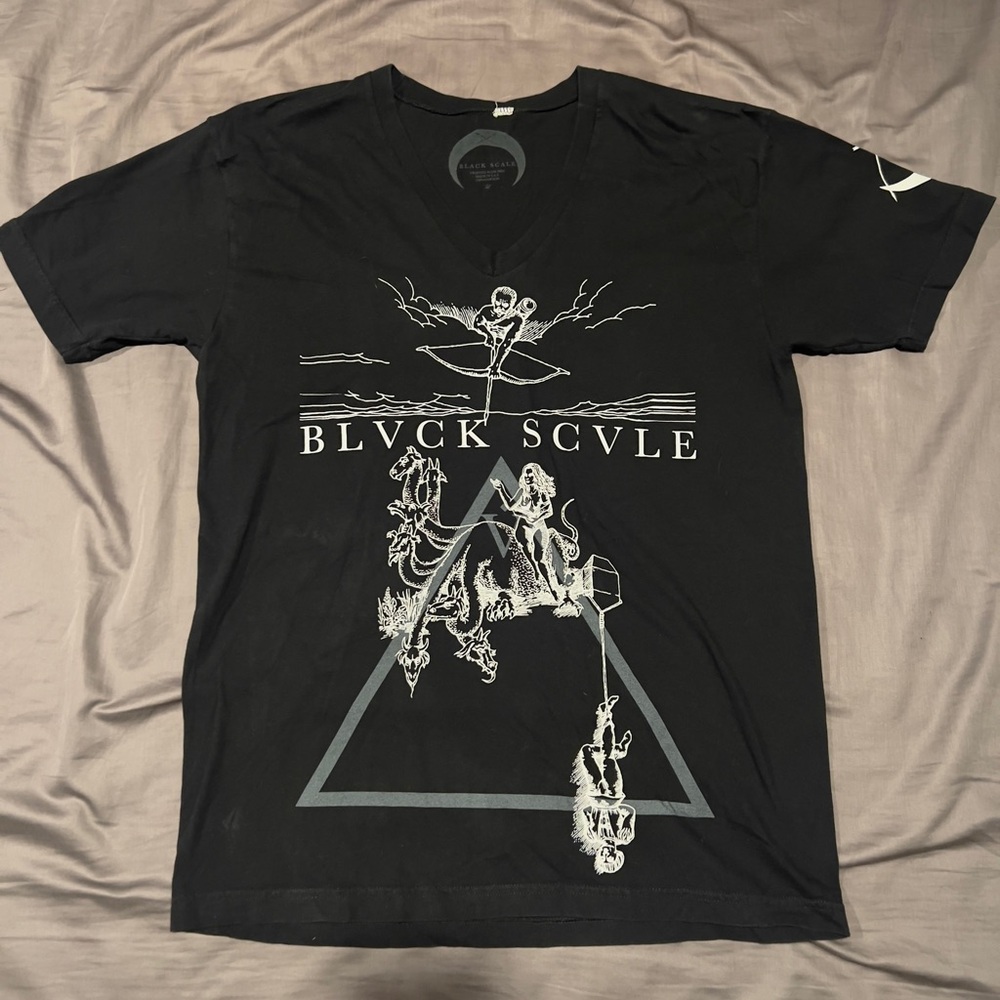 Blvck Scvle Evil Darkness V-Neck Tee Black 2008